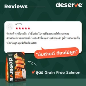 รีวิว Deserve Salmon
