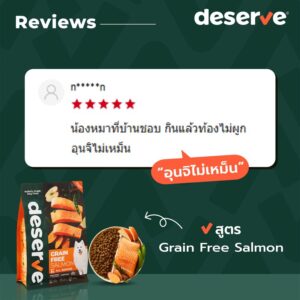 รีวิว Deserve Salmon