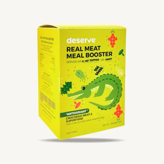 Deserve Real Meat Meal Booster สูตร Antioxidant กล่อง 12 ซอง