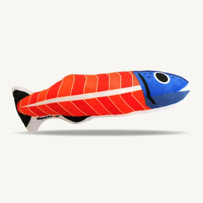 Deserve Plush Toy รุ่น Sassy Salmon ตุ๊กตาปลาแซลมอน