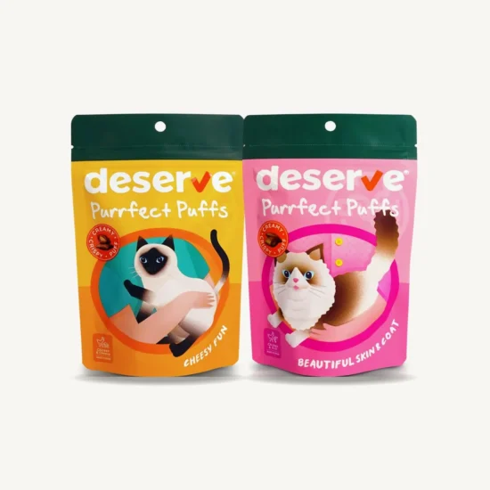 Deserve Purrfect Puffs ขนมแมว พัฟกรอบนอกนุ่มใน