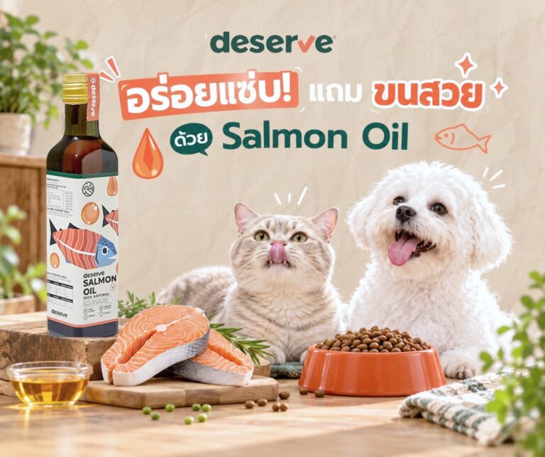 Deserve 100% Salmon Oil for a shiny coat in dogs and cats